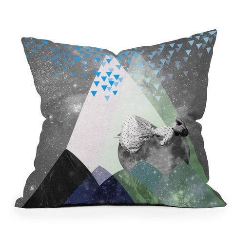 Ceren Kilic Rain I Throw Pillow