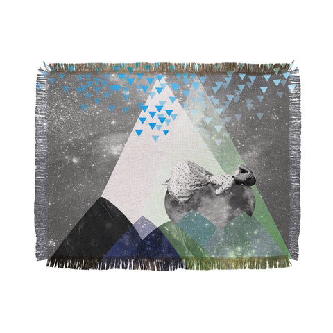 Ceren Kilic Rain I Throw Blanket