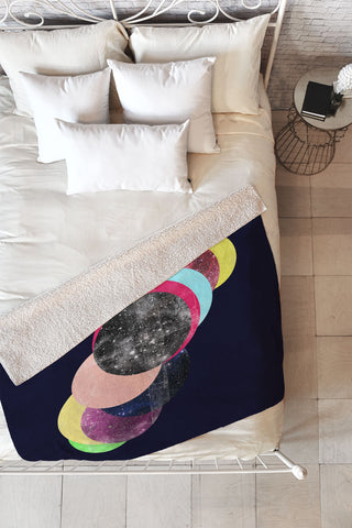 Ceren Kilic Repeat System 1 Fleece Throw Blanket