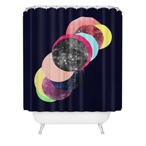 Ceren Kilic Repeat System 1 Shower Curtain