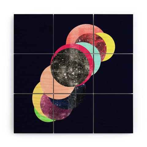 Ceren Kilic Repeat System 1 Wood Wall Mural