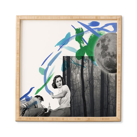 Ceren Kilic Stranger Framed Wall Art