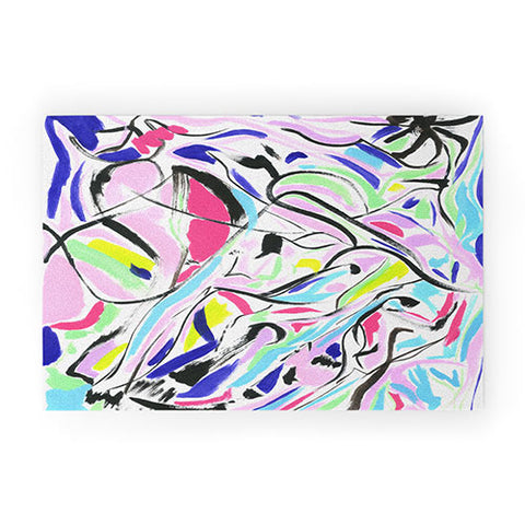 Ceren Kilic Summer Afternoon Welcome Mat