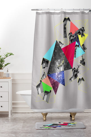 Ceren Kilic Surface 2 Shower Curtain And Mat