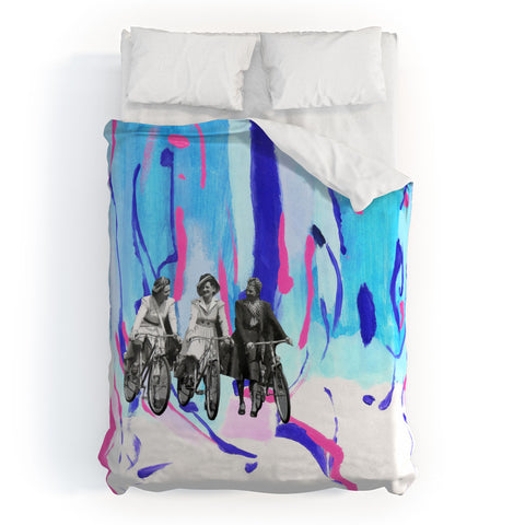 Ceren Kilic These Are My Glory Days Duvet Cover