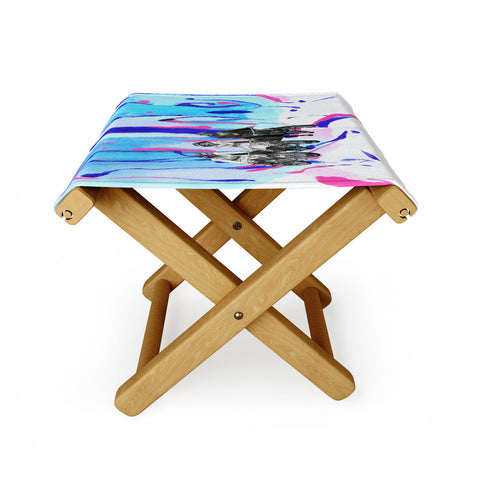 Ceren Kilic These Are My Glory Days Folding Stool