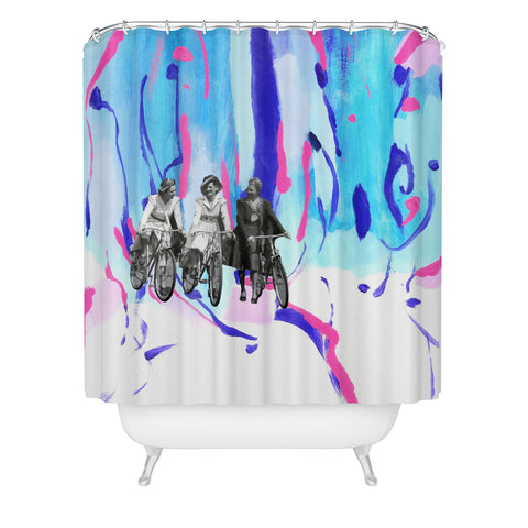 Ceren Kilic These Are My Glory Days Shower Curtain