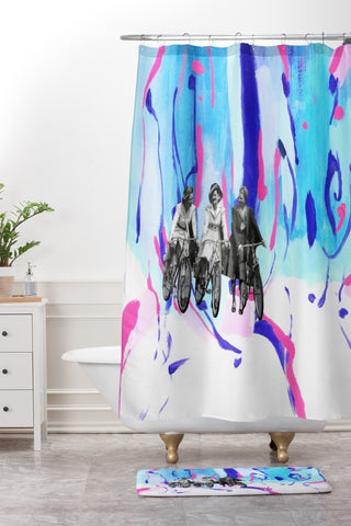 Ceren Kilic These Are My Glory Days Shower Curtain And Mat