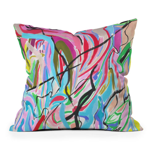 Ceren Kilic We Or Oui Throw Pillow