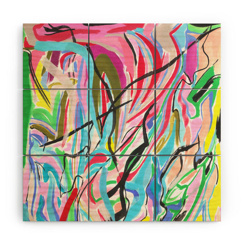 Ceren Kilic We Or Oui Wood Wall Mural