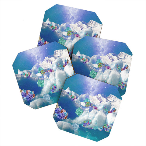 Ceren Kilic Winter Diamonds Coaster Set