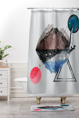 Ceren Kilic You Shower Curtain And Mat