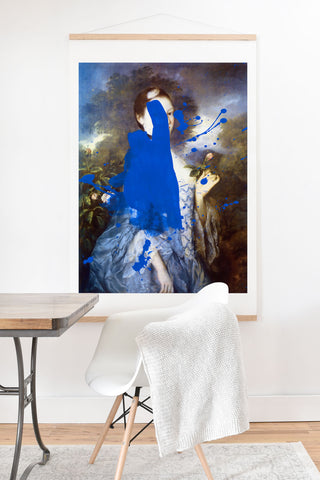 Chad Wys Blue Bomb Art Print And Hanger