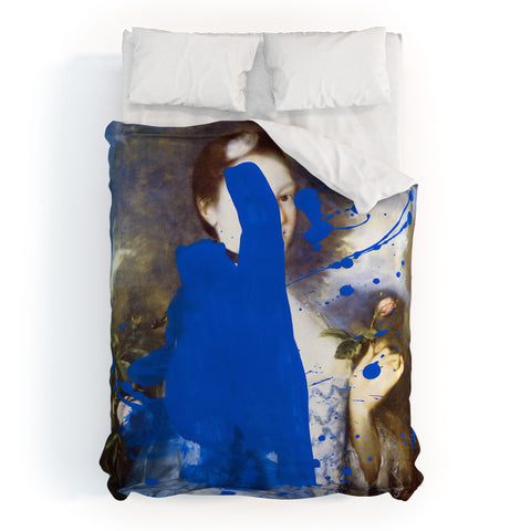 Chad Wys Blue Bomb Duvet Cover