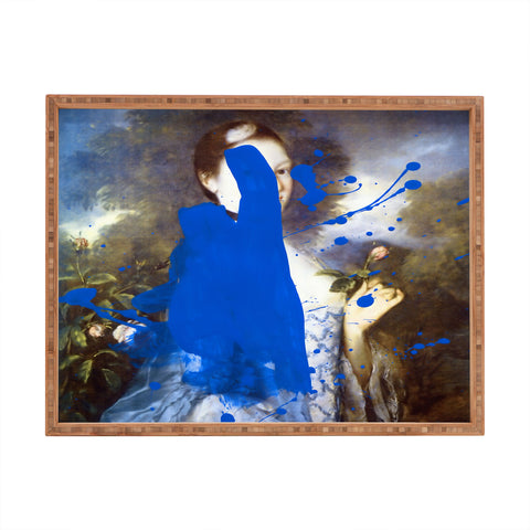 Chad Wys Blue Bomb Rectangular Tray