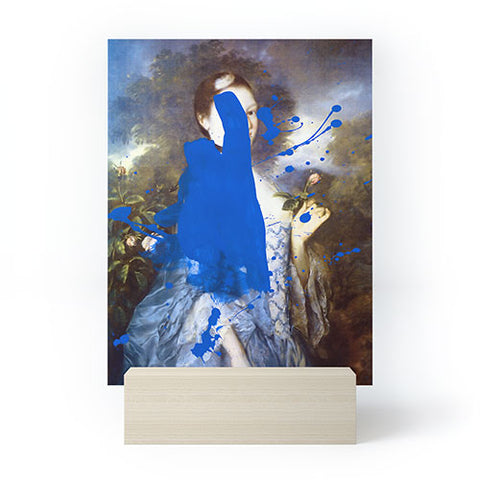 Chad Wys Blue Bomb Mini Art Print