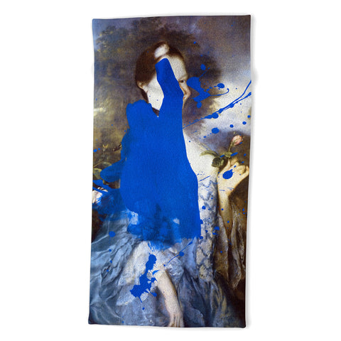 Chad Wys Blue Bomb Beach Towel