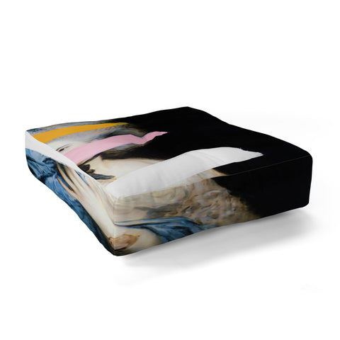 Chad Wys Brutalized Gainsborough 2 Floor Pillow Square