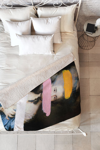 Chad Wys Brutalized Gainsborough 2 Fleece Throw Blanket