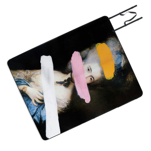 Chad Wys Brutalized Gainsborough 2 Outdoor Blanket