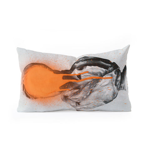 Chad Wys Busted 2 Oblong Throw Pillow