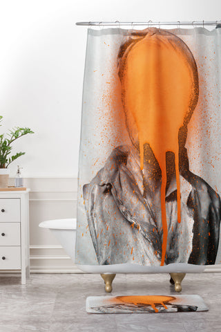 Chad Wys Busted 2 Shower Curtain And Mat