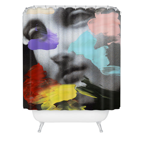 Chad Wys Composition 458 Shower Curtain