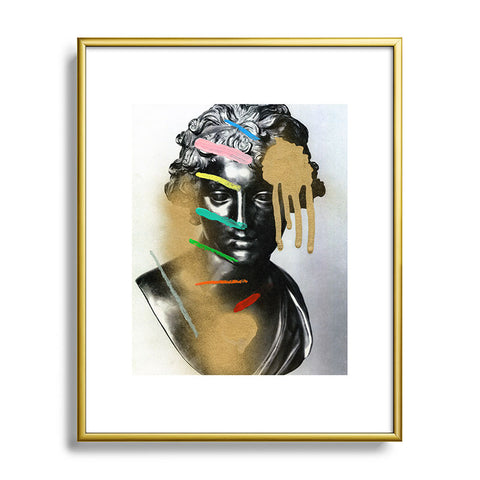 Chad Wys Composition 527 Metal Framed Art Print