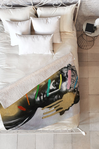 Chad Wys Composition 527 Fleece Throw Blanket