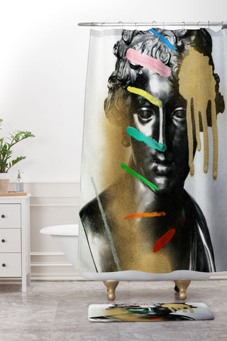 Chad Wys Composition 527 Shower Curtain And Mat