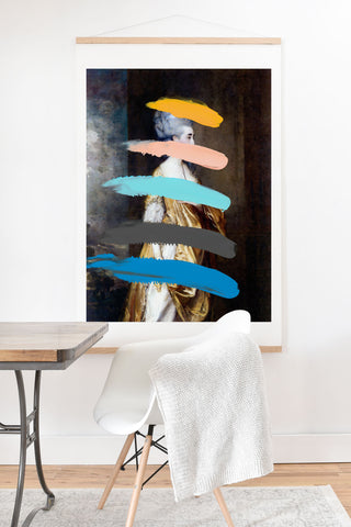 Chad Wys Composition 736 Art Print And Hanger