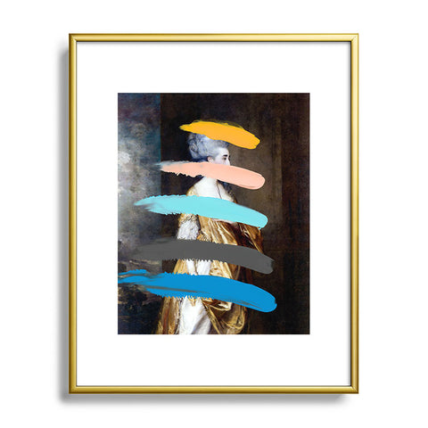 Chad Wys Composition 736 Metal Framed Art Print