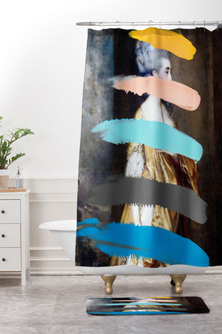 Chad Wys Composition 736 Shower Curtain And Mat