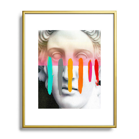 Chad Wys Composition on Panel 2 Metal Framed Art Print