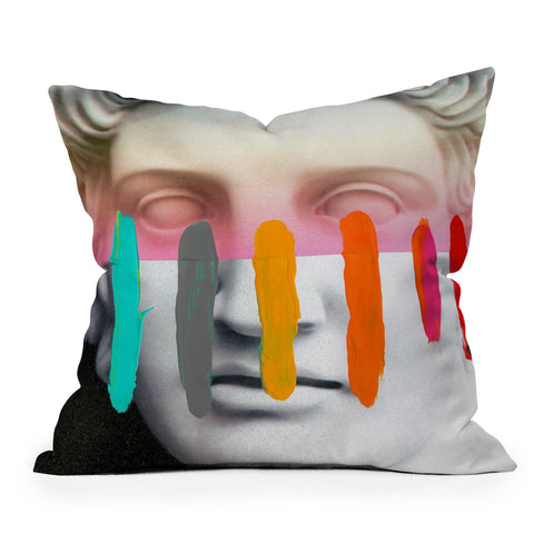 Chad Wys Composition on Panel 2 Throw Pillow