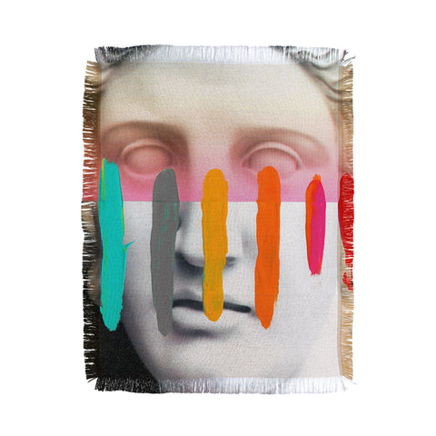 Chad Wys Composition on Panel 2 Throw Blanket