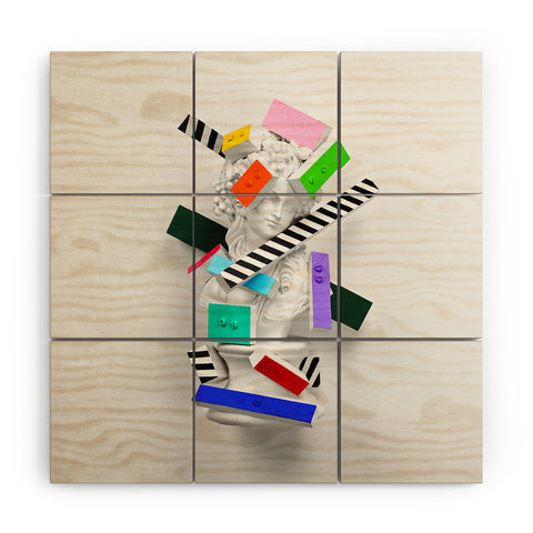 Chad Wys The Anxiety of Subjectivity Wood Wall Mural