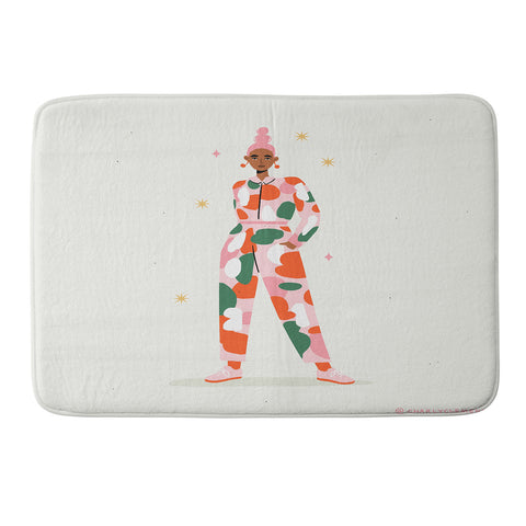 Charly Clements Be Unapologetically You Memory Foam Bath Mat