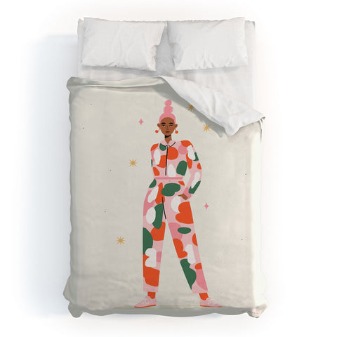 Charly Clements Be Unapologetically You Duvet Cover