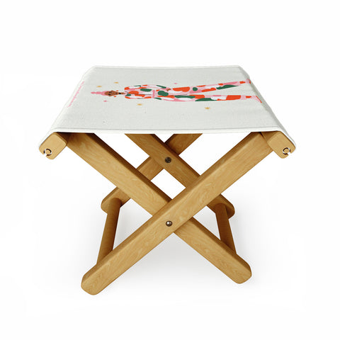 Charly Clements Be Unapologetically You Folding Stool