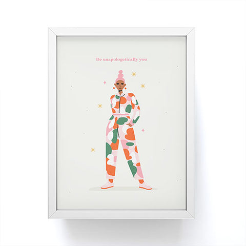 Charly Clements Be Unapologetically You Framed Mini Art Print