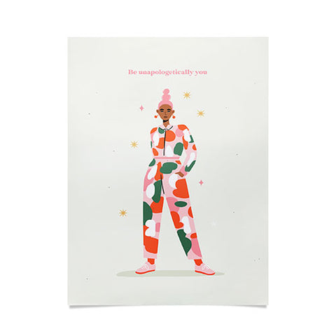 Charly Clements Be Unapologetically You Poster