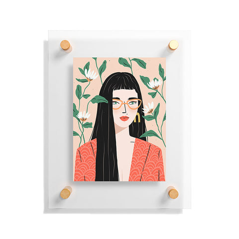 Charly Clements Bloom Floating Acrylic Print