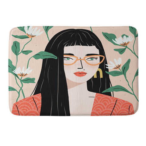 Charly Clements Bloom Memory Foam Bath Mat