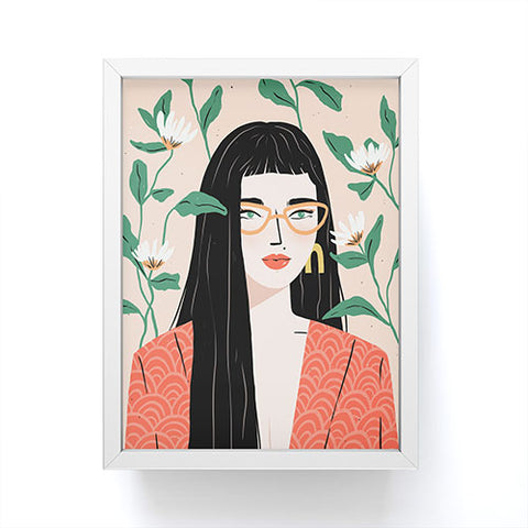 Charly Clements Bloom Framed Mini Art Print