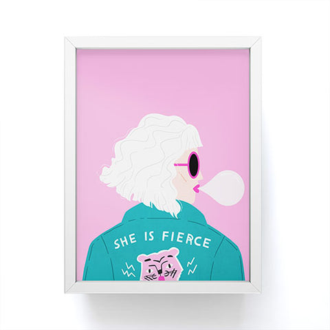 Charly Clements Disco Diva Framed Mini Art Print