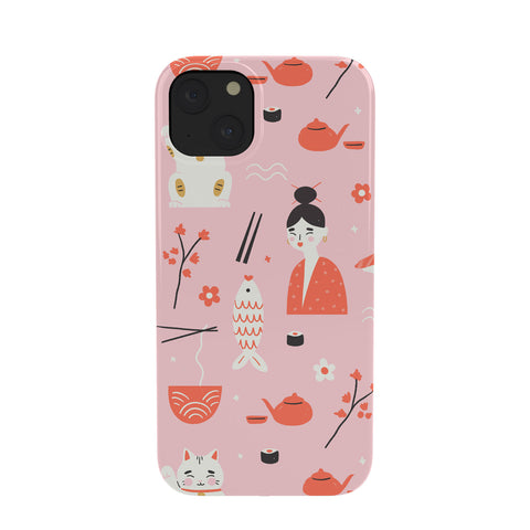 Charly Clements Dreaming of Japan Pattern Phone Case