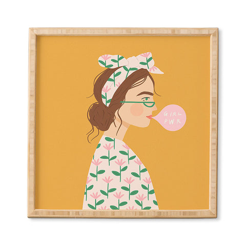 Charly Clements Girl Power I Framed Wall Art