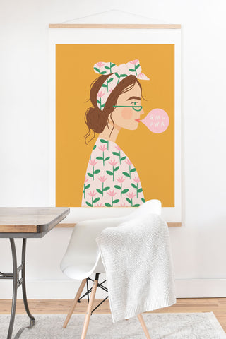 Charly Clements Girl Power I Art Print And Hanger