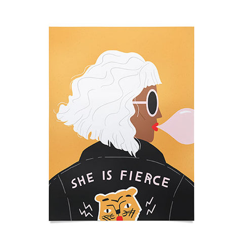 Charly Clements She Is Fierce Poster